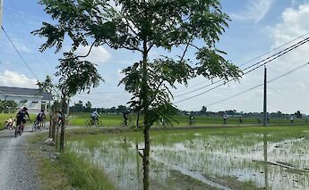 Countryside bike tour, Ho Chi Minh City, Vietnam.
