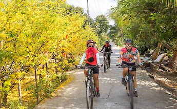Countryside bike tour, Ho Chi Minh City, Vietnam.