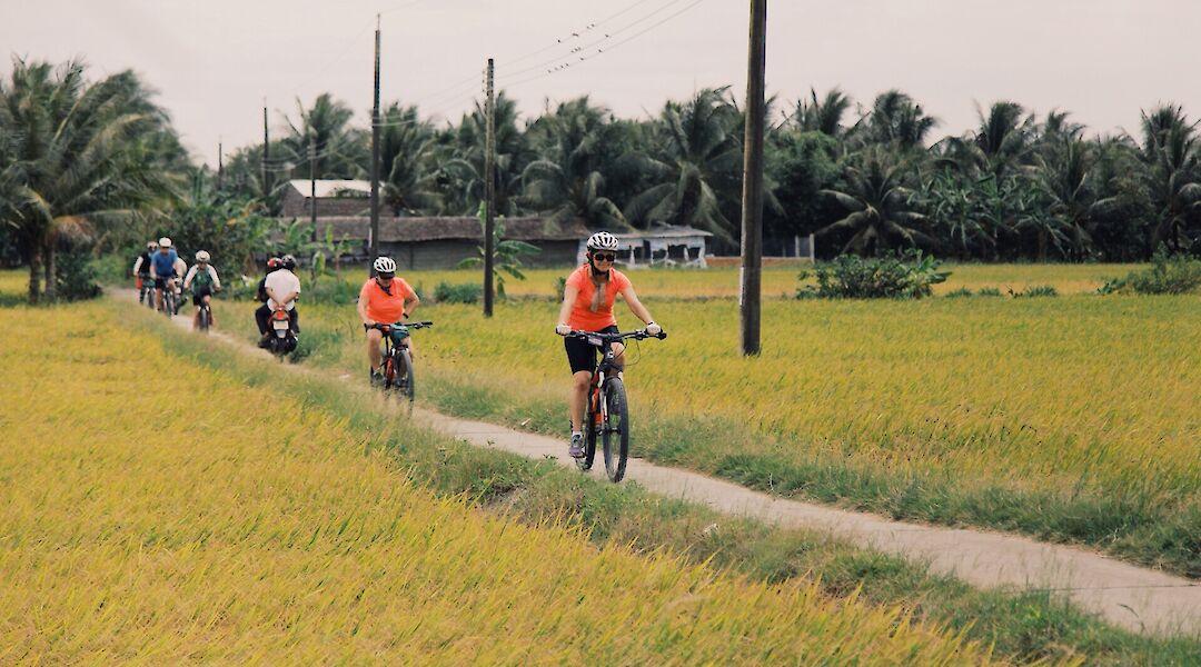 Countryside bike tour, Ho Chi Minh City, Vietnam.