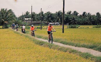 Countryside bike tour, Ho Chi Minh City, Vietnam.