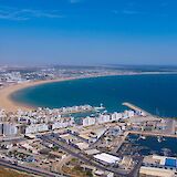 Aerial view of Agadir, Morocco. Marco Riss@Wikimedia Commons