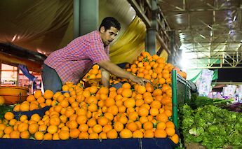Market stall, Agadir, Morocco. Dave White@Flickr