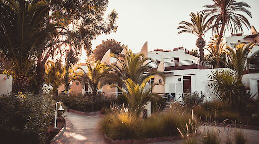 White buildings in Agadir, Morocco. Tim Arnold@Unsplash