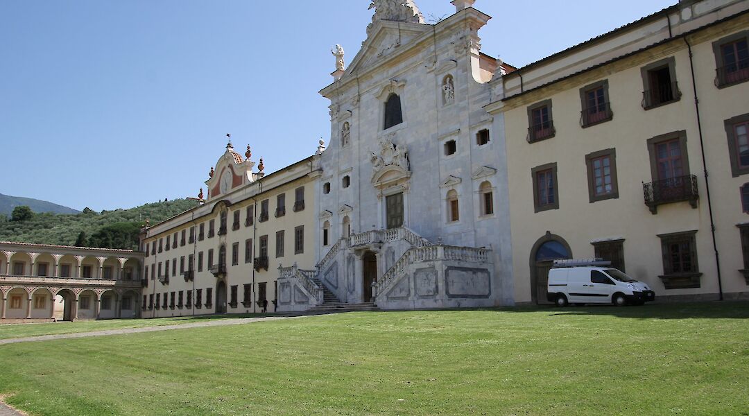 Certosa di Calci, a baroque masterpiece inhabited by Carthusian monks, Pisa. Gianni Careddu@Wikimedia Commons