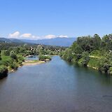 The river Serchio flowing about three kilometres west of Lucca, north of the bridge on Via Sarzanese. Bjørn Christian Tørrissen@Wikimedia Commons