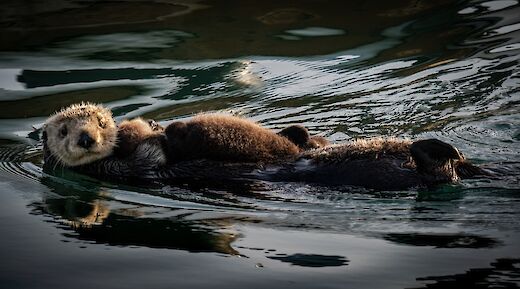 Sea otters, Morro Bay, California. Anchor Lee@Unsplash