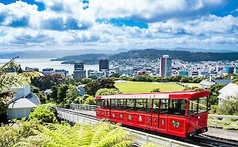 Wellington cable car, New Zealand. Leyvaine Davids@Unsplash