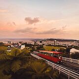 tram ride at day's end, Wellington, New Zealand. Guillaume Lebelt@Unsplash