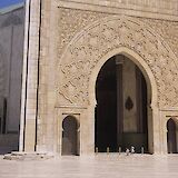 Entrance to Hassan II Mosque, Casablanca, Morocco. Getty Images@Unsplash