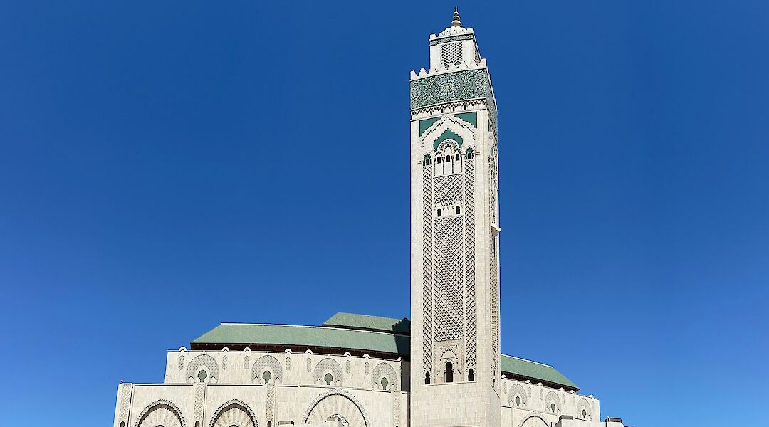 Hassan II Mosque, Casablanca, Morocco. Chaoyue Ding@Unsplash