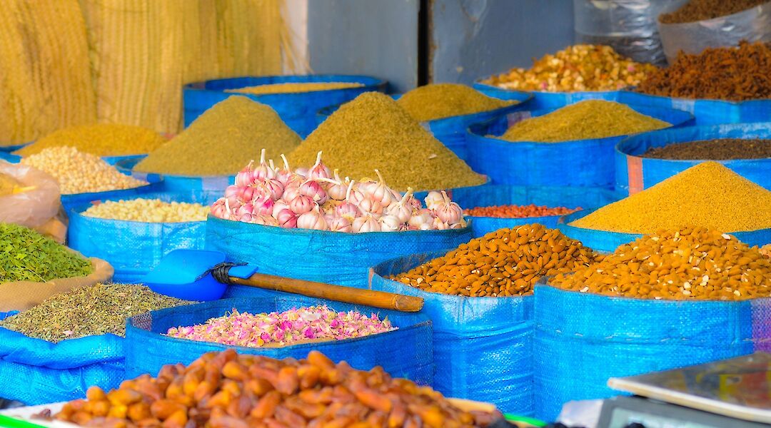 Spice market in Casablanca, Morocco. Eduardo Casajus Gorostiaga@Unsplash
