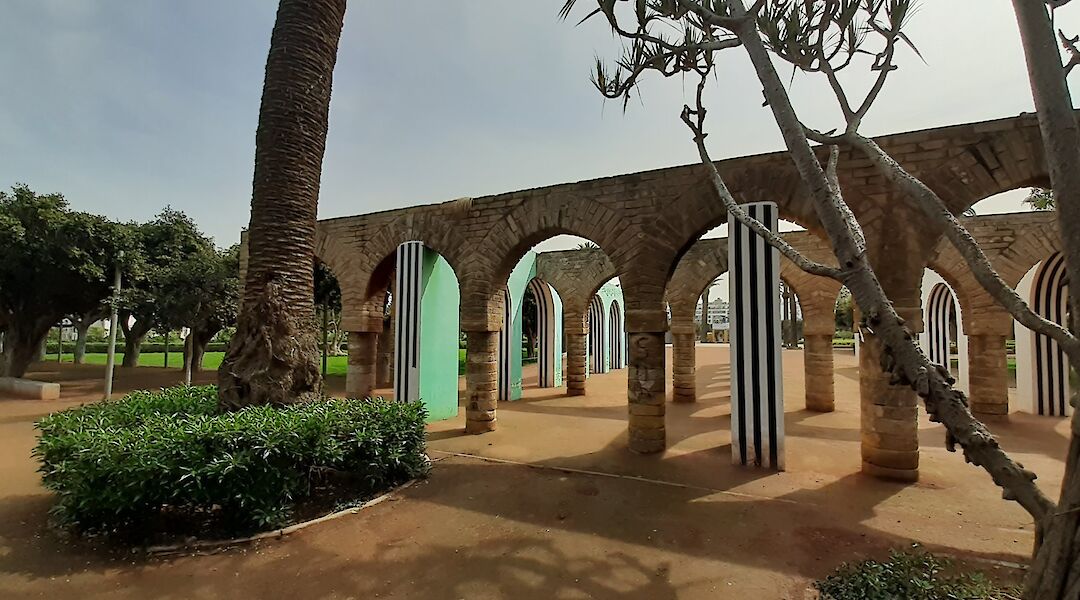 The remaining walls of the Portuguese prison in Casablanca. Ideophagous@Wikimedia Commons