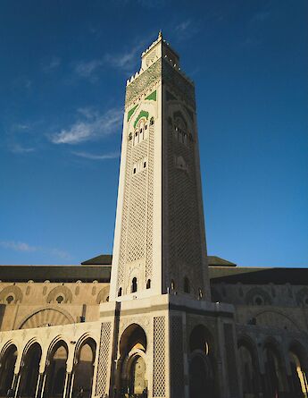 Hassan II Mosque, Casablanca, Morocco. Oussama MOUHIBBI@Unsplash