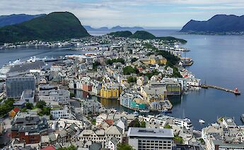 View of Alesund, Norway. Hendrik Cornelissen@Unsplash