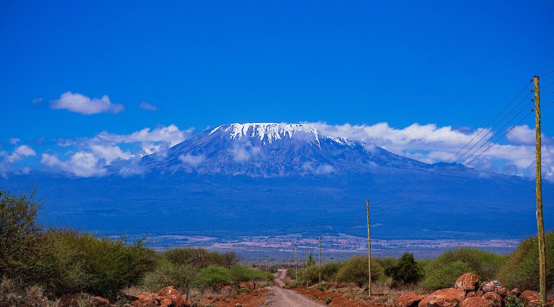 Road to Mount Kilimanjaro, Tanzania. Antony Trivet@WIkimedia Commons