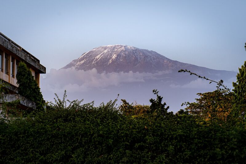 View of Mt Kilimanjaro from Moshi, Tanzania. Nichika Yoshida@Unsplash
