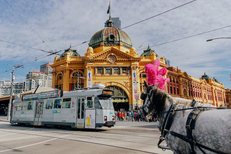 Flinders Street Railway Station, Melbourne, Australia. Weyne Yew@Unsplash