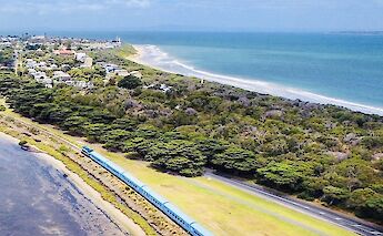 Bellarine Peninsula with the Train and the trail, Australia