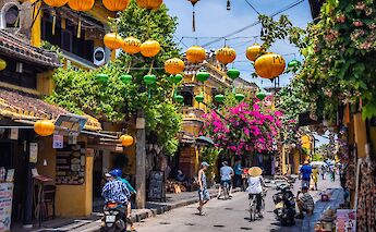 Street in Hoi An, Vietnam. Pierrick Lemaret@iStock
