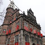 Red brick building, Old City Hall of The Hague, Holland. Richard Mortel@Wikimedia Commons