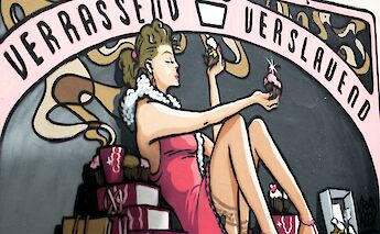 Cupcakechic mural, work of Sjors Koudhoofd, The Hague, Holland. Wouter Engler@Wikimedia Commons