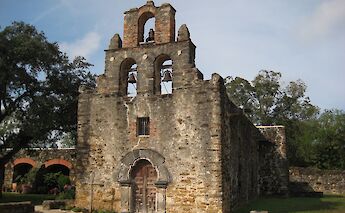 Espada Chapel in San Antonio, Texas, USA. CC:liveon001