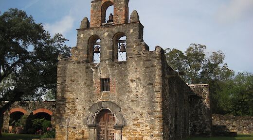 Espada Chapel in San Antonio, Texas, USA. CC:liveon001