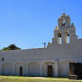 Mission San Juan Capistrano, Named after Saint John of Capestrano, in San Antonio, Texas, USA. CC:Larry D. Moore
