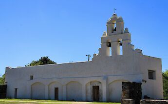 Mission San Juan Capistrano, Named after Saint John of Capestrano, in San Antonio, Texas, USA. CC:Larry D. Moore
