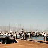 Boats in harbor, Santa Barbara, California. Tran Nguyen@Unsplash