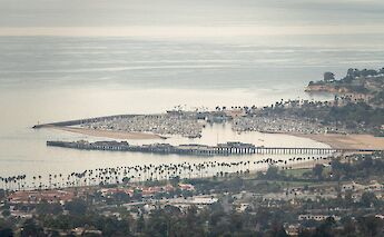 Aerial view, Santa Barbara, California. Clayton Cardinalli