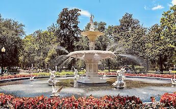 Forsyth Park Fountain, Savannah, Georgia. Philip Arambula@Unsplash