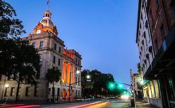 Savannah at night. Mick Haupt@Unsplash
