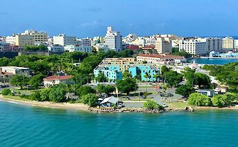 Blue skies over the city of Kingston, Jamaica. Getty Images@Unsplash