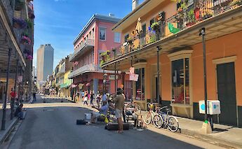 Buskers on the streets of New Orleans. Joao Francisco@Unsplash