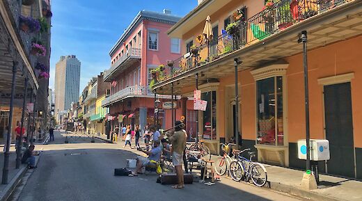 Buskers on the streets of New Orleans. Joao Francisco@Unsplash
