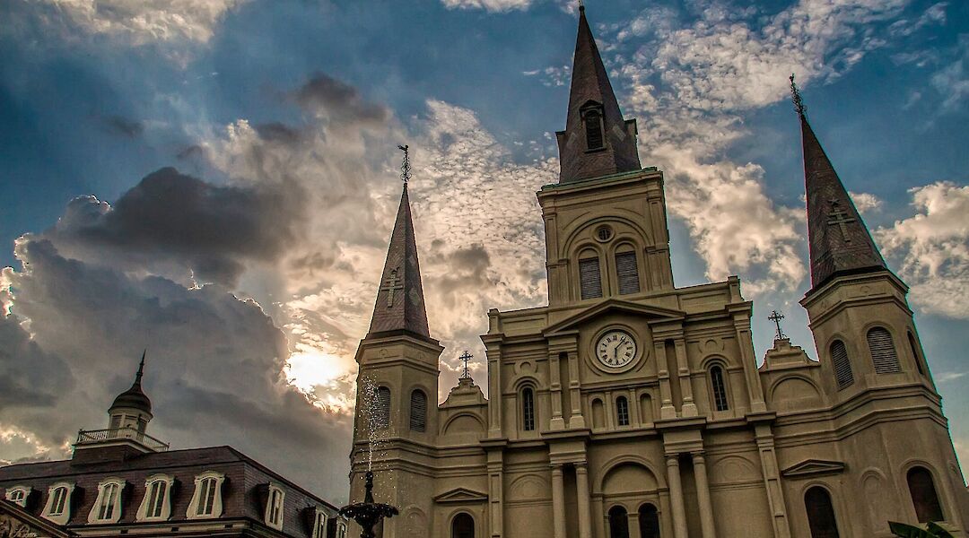St. Louis Cathedral at Jackson Square, New Orleans. Mick Haupt@Unsplash