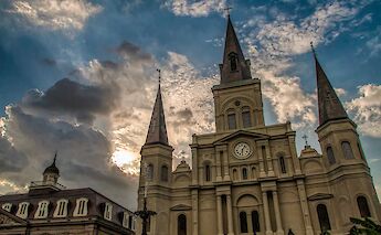 St. Louis Cathedral at Jackson Square, New Orleans. Mick Haupt@Unsplash
