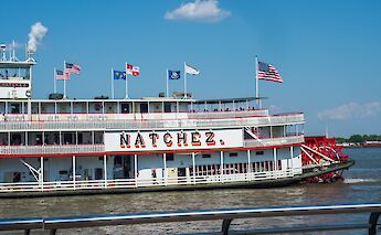 Natchez paddle steamer, New Orleans. Marry Hammel@Unsplash