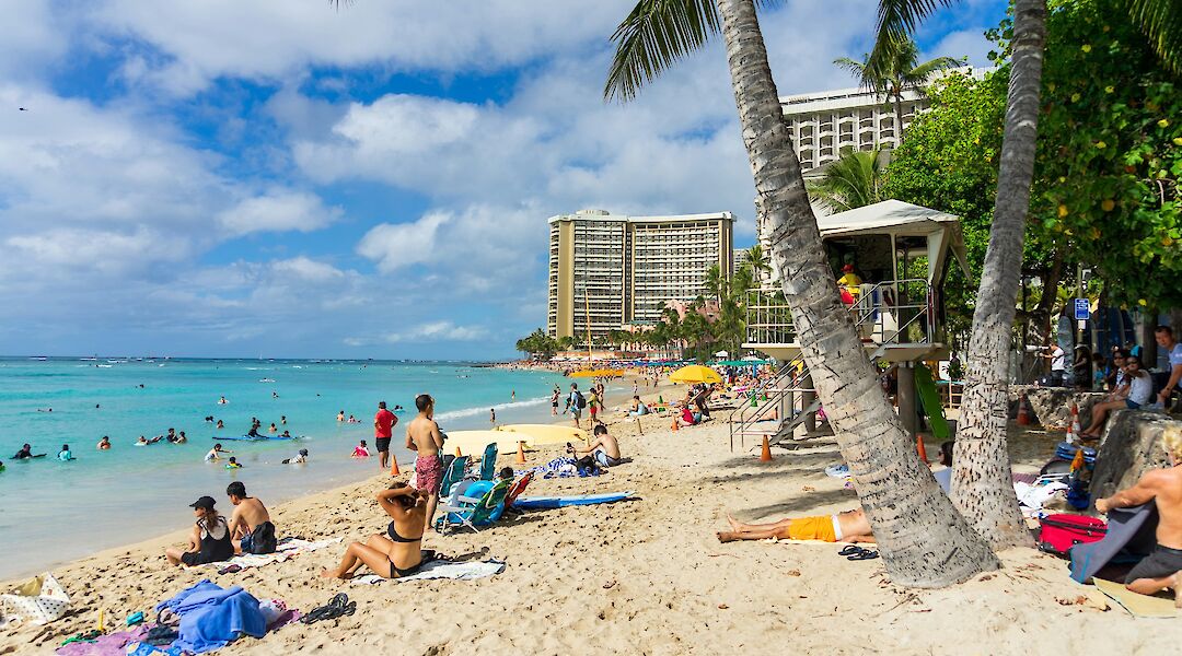 Waikiki Beach, Honolulu, Hawaii. Sung Shin@Unsplash