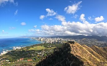Diamond Head, known for being a sacred site for reverence and worship for Native Hawaiians, Honolulu, Hawaii, USA. Braden Wagner@Unsplash