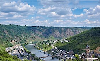 Mosel River in Cochem, Germany. Frans Berkelaar@Flickr
