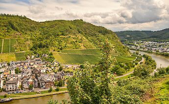 Mosel River in Cochem, Germany. CC:Asif Masimov