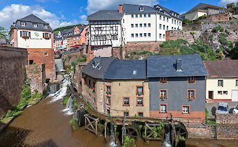 Saarburg Trier-Saarburg district of Germany. ©Hollandfotograaf