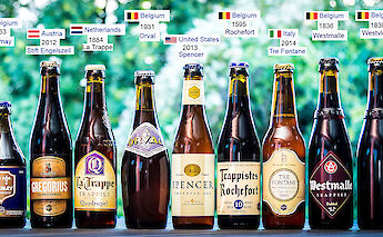 Belgians are known for their Trappist beers! CC:Philip Rowlands