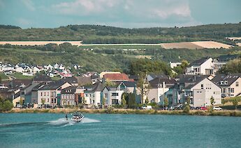 Wine town of Remich, Luxembourg in the Mosel River Valley. Polina Sushko@Unsplash