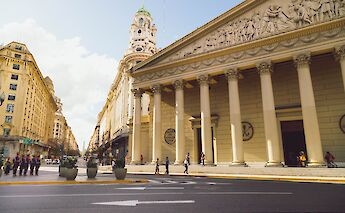 Predominant Neo-Classical Architecture, Metropolitan Cathedral, Buenos Aires, Argentina. Gustavo Sanchez@Unsplash