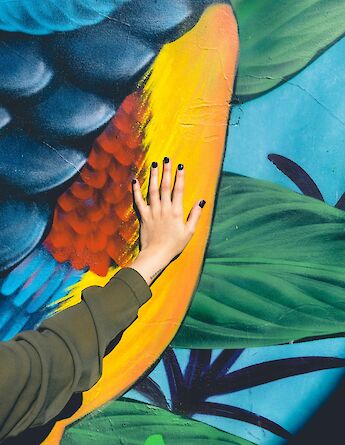 Mural in Buenos Aires, Argentina. Florencia Potter@Unsplash