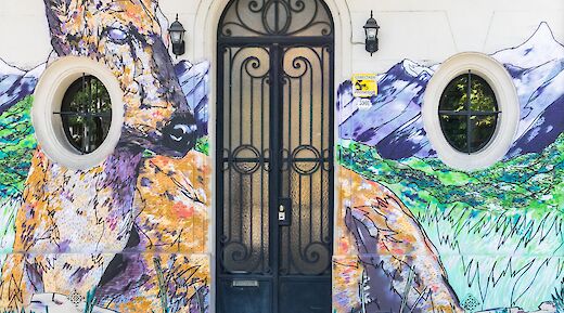 Elegant wall art in Buenos Aires, Argentina. Benjamin Rascoe@Unsplash