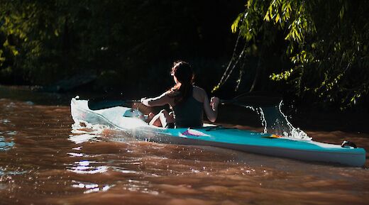 Kayaking on the Tigre Delta, Buenos Aires, Argentina. Geronimo Giqueaux@Unsplash